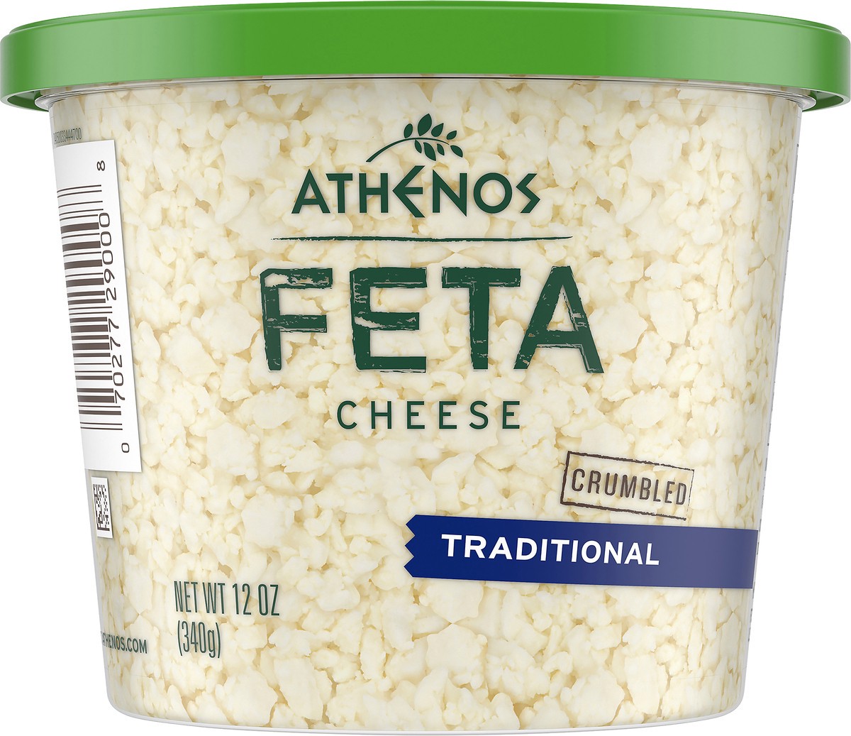 slide 4 of 9, Athenos Traditional Feta Cheese, 12 oz