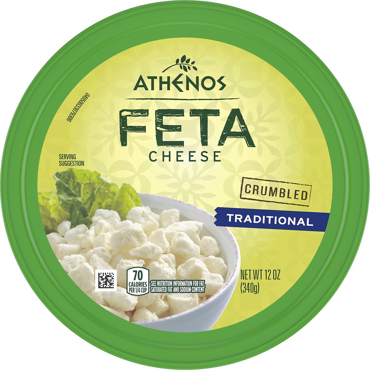 slide 7 of 9, Athenos Traditional Feta Cheese, 12 oz