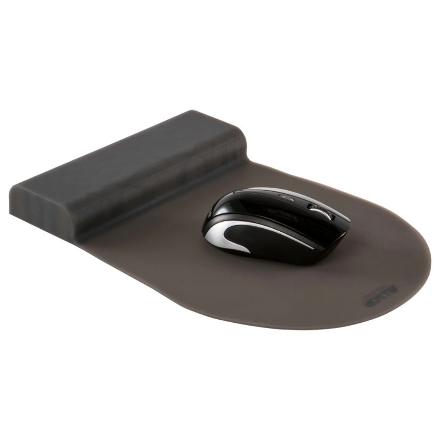 slide 4 of 9, Allsop Ergoflex Silicone Grid Mouse Pad, Black, 31879, 1 ct