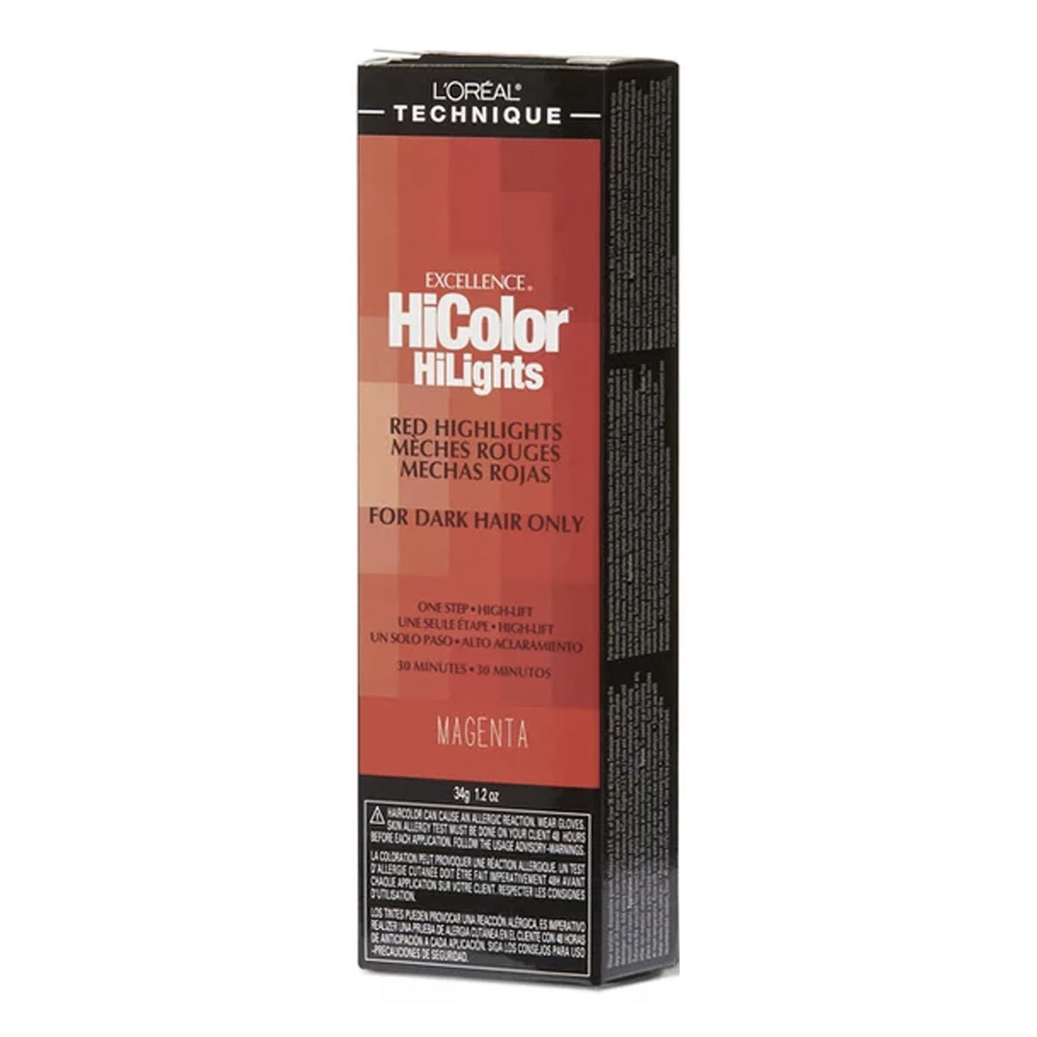 slide 1 of 1, L'Oréal L'Oreal Excellence Hicolor Hilights For Dark Hair Magenta, 1 ct