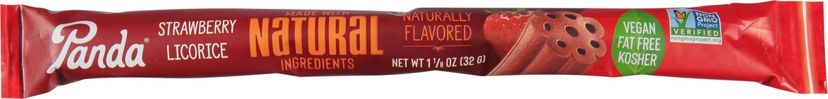 slide 4 of 9, Panda Strawberry Licorice 1.125 oz, 1.13 oz