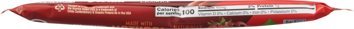 slide 8 of 9, Panda Strawberry Licorice 1.125 oz, 1.13 oz