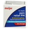 slide 10 of 29, Meijer Pain Relief PM Caplets, 50 ct