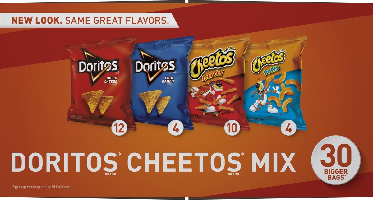 slide 5 of 11, Frito-Lay Variety Pack Doritos Cheetos Mix 30 ea, 30 ct