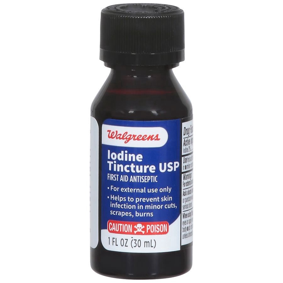 slide 2 of 4, Walgreens Iodine Tincture Usp, 1 fl oz
