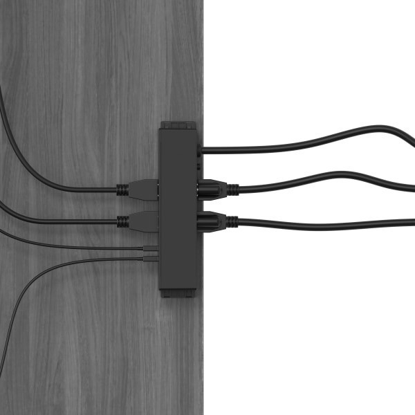 slide 3 of 10, Realspace® Magellan Performance Electric 60""W Height-Adjustable Standing Desk, Gray, BIFMA Compliant, 1 ct