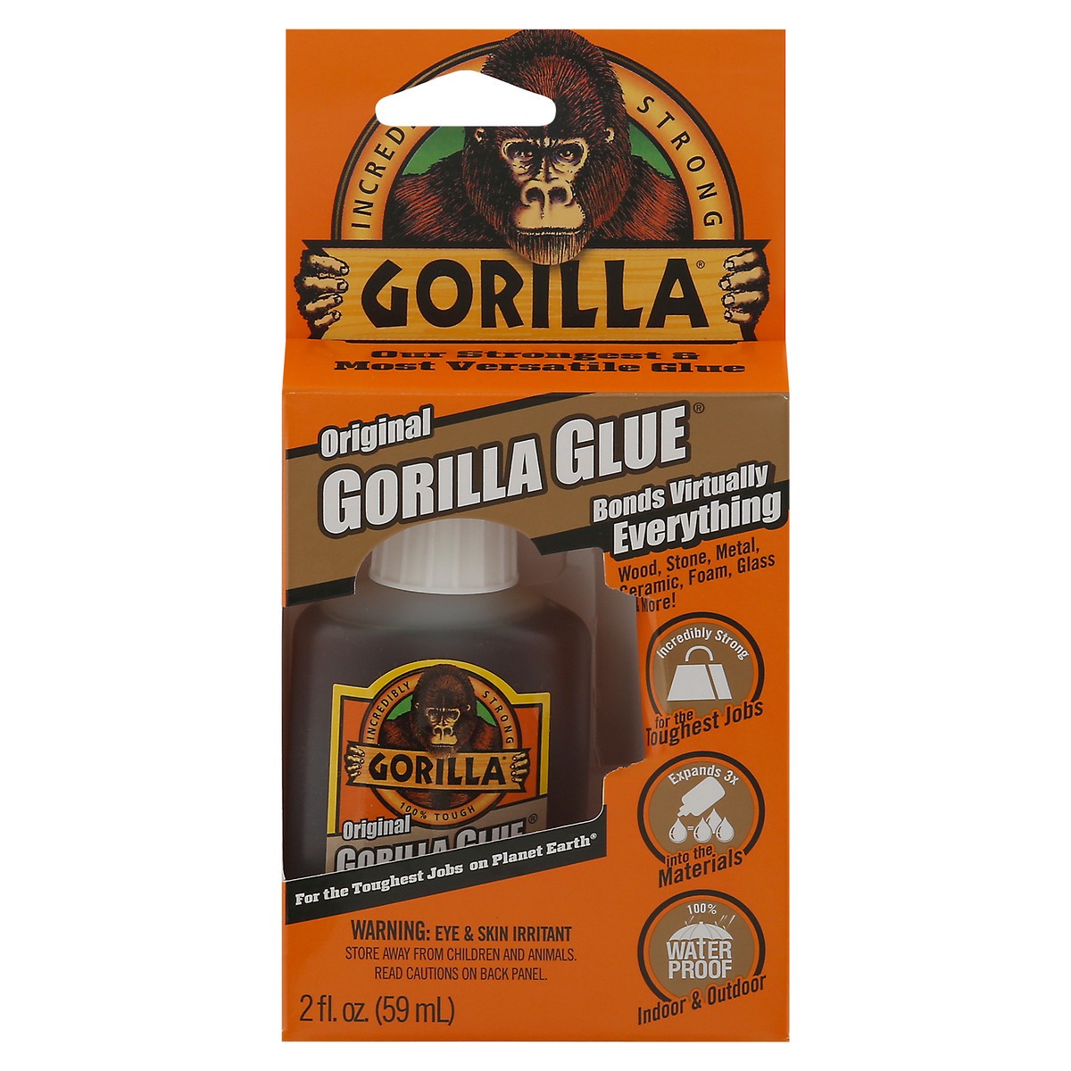 slide 1 of 19, Gorilla Original Gorilla Glue 2 fl oz, 2 oz