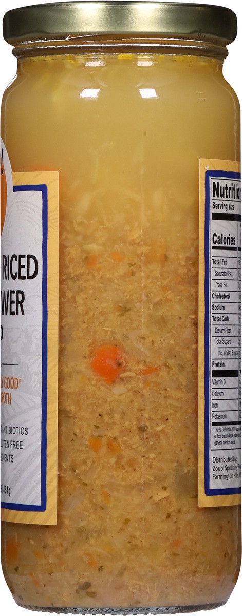 slide 3 of 9, Zoup! Chicken And Rice Cauliflower Soup, 16 oz