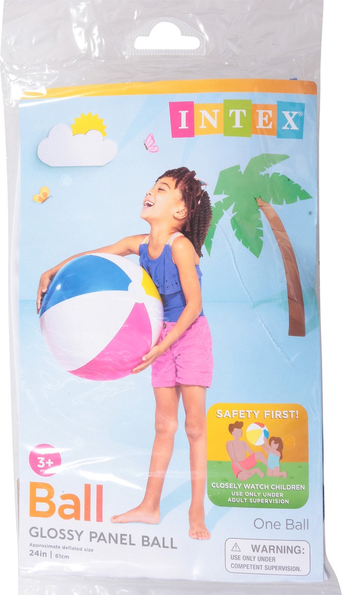 slide 7 of 9, Intex Glossy Panel Ball for Ages 3+ Years 1 ea, 1 ct