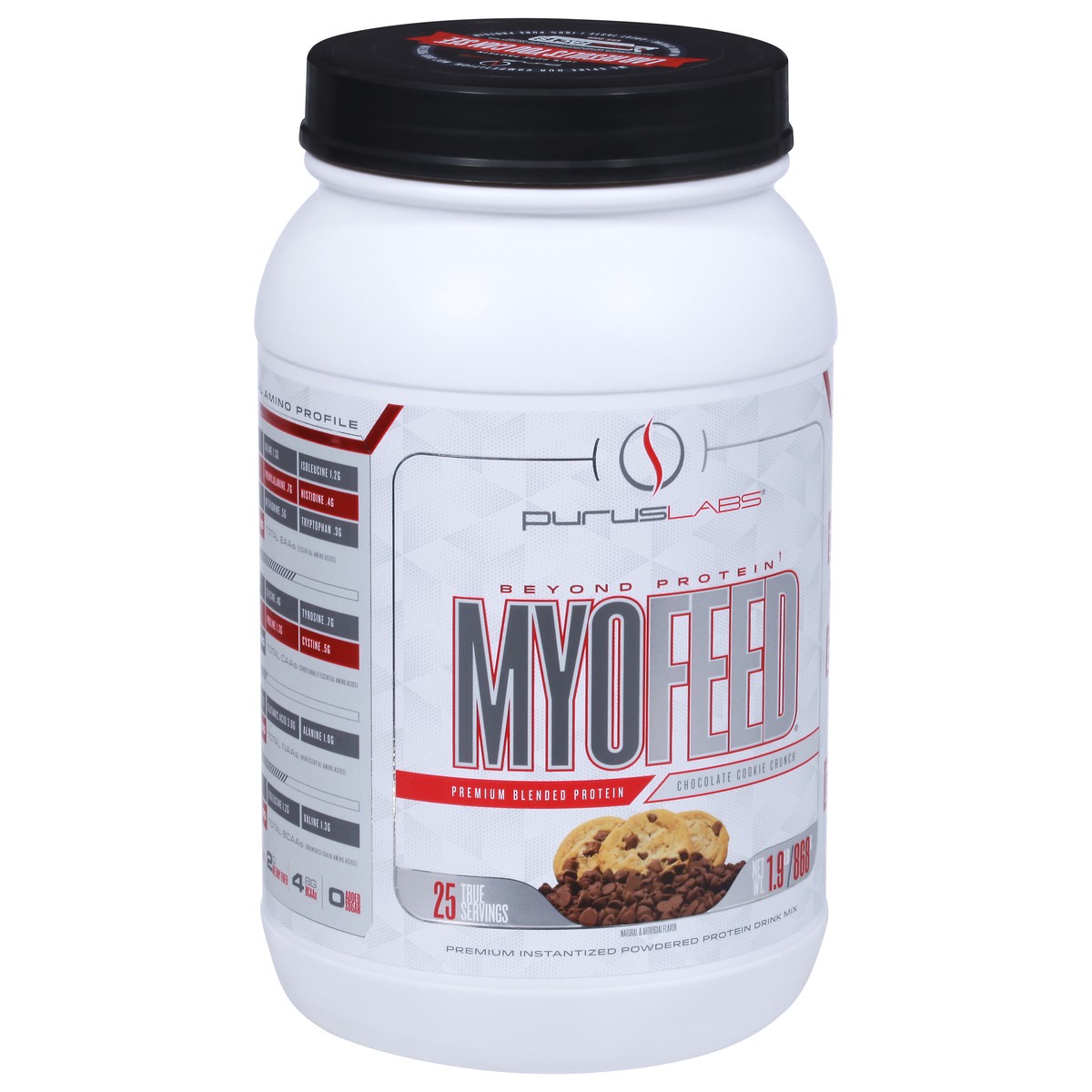 slide 5 of 13, Purus MyoFeed Premium Chocolate Cookie Crunch Blended Protein 1.9 lb, 1.9 lb