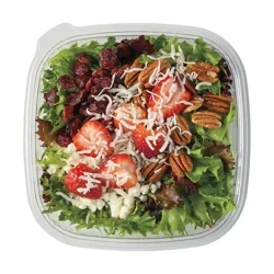 Meal Simple by H-E-B Entrée Salad - Strawberry, Pecan, Goat Cheese & Coconut