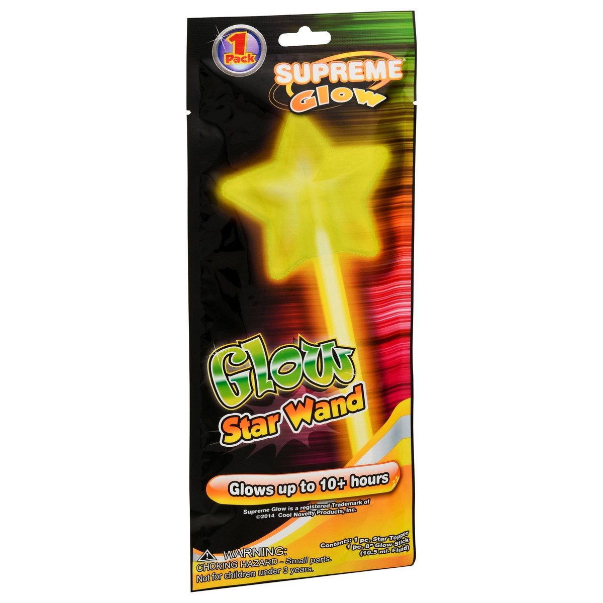 slide 9 of 9, Supreme Glow Supreme Yellow Glow Wand, 1 ct