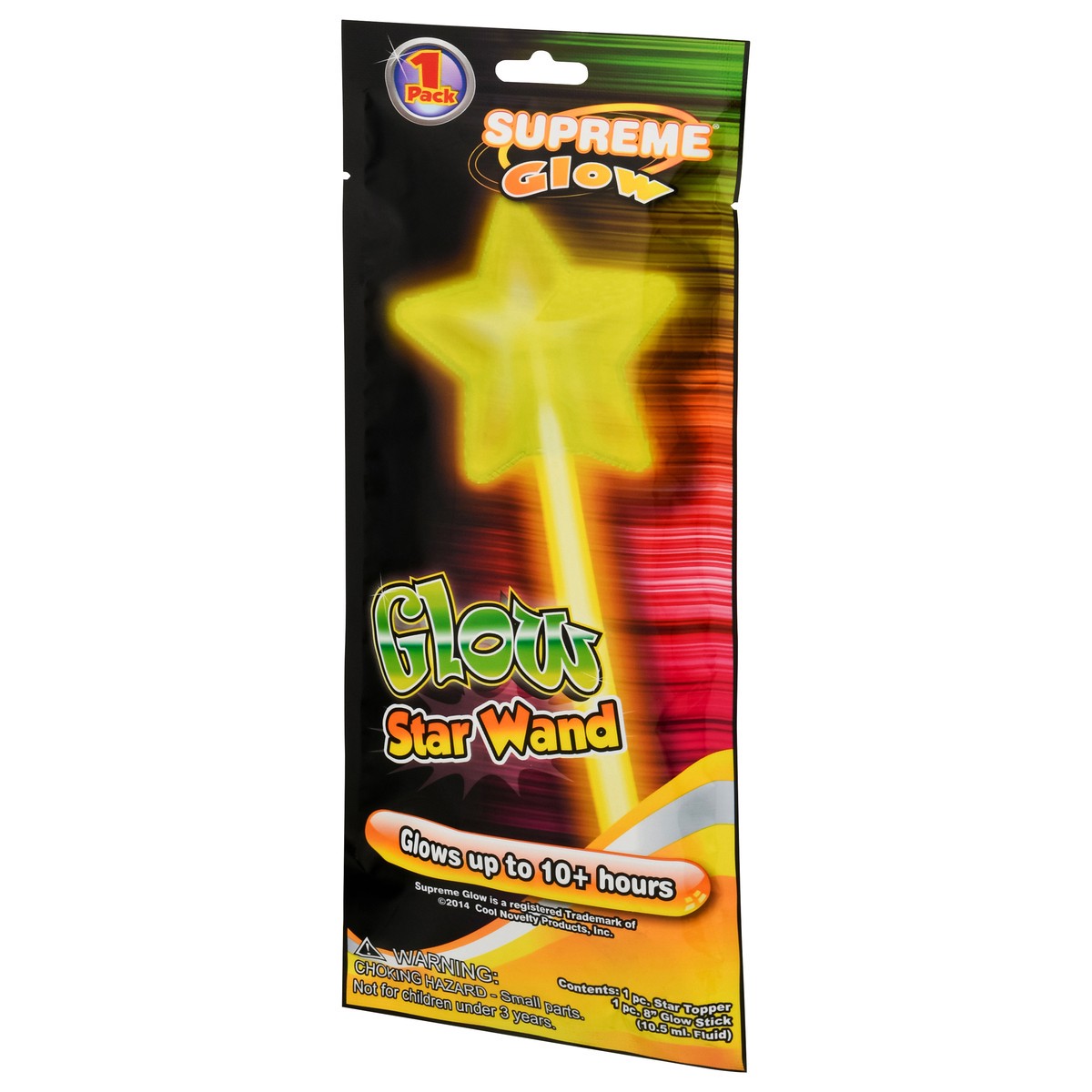 slide 5 of 9, Supreme Glow Supreme Yellow Glow Wand, 1 ct