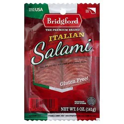 Bridgford Sliced Italian Salami - 5 Oz