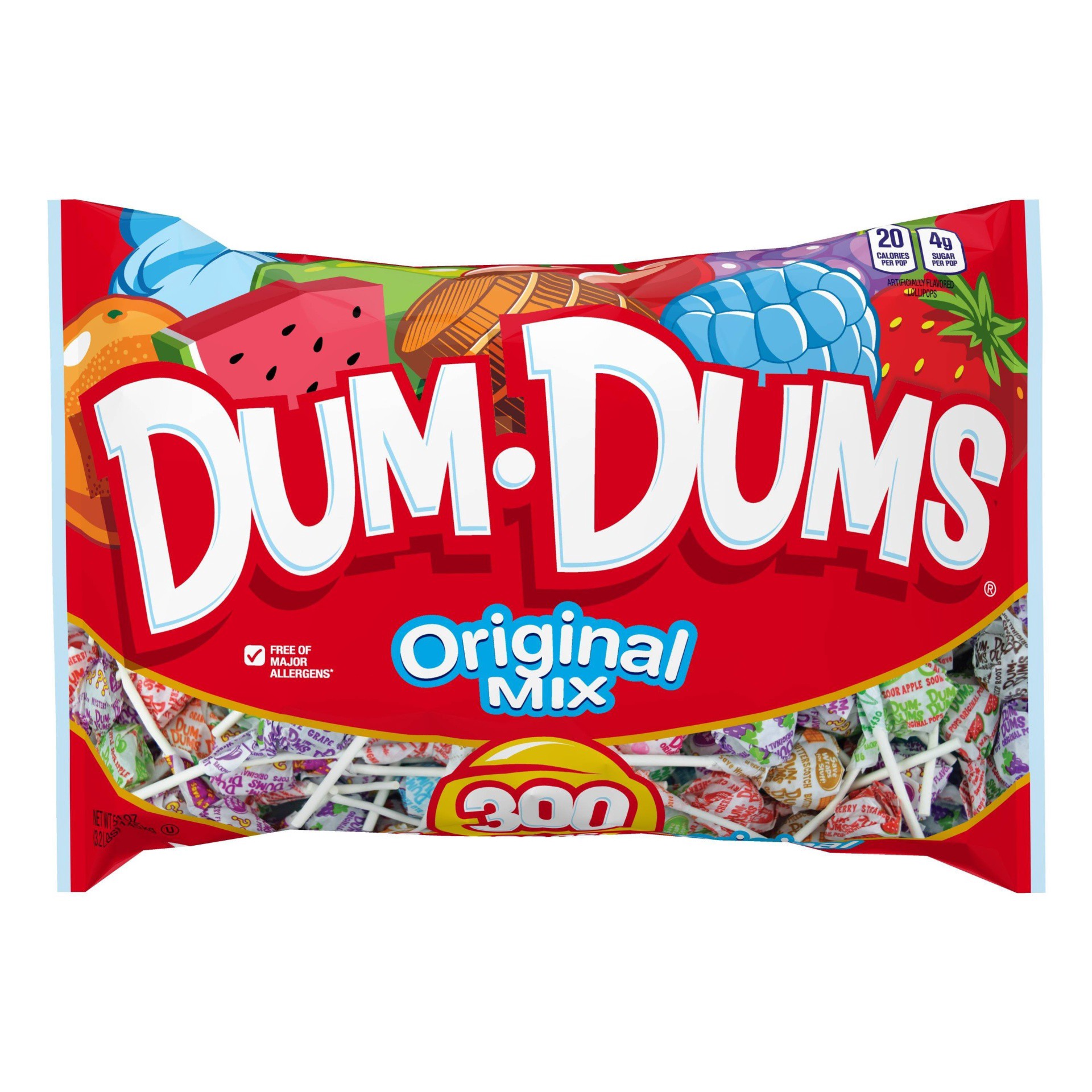 slide 1 of 7, Dum Dums Pops, 300 ct