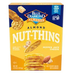 Blue Diamond Pepper Jack Cheese Almond Nut-thins