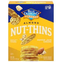 Blue Diamond Pepper Jack Cheese Almond Nut-thins