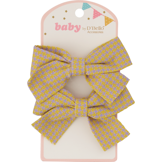 slide 1 of 1, D'Bello Baby Assorted Hair Accessories, 1 ct