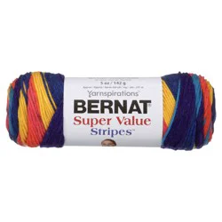 Bernat Super Value Stripes Yarn