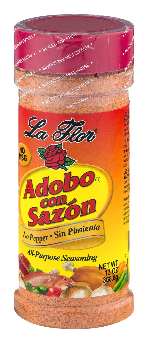 slide 4 of 9, La Flor Adobo, 13 oz