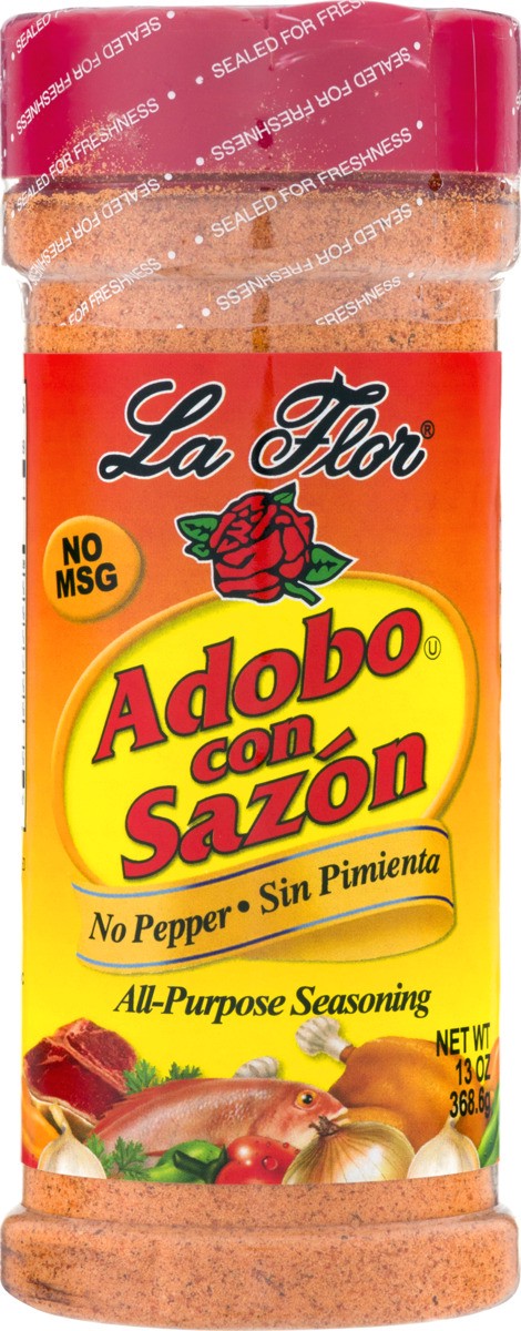 slide 8 of 9, La Flor Adobo, 13 oz