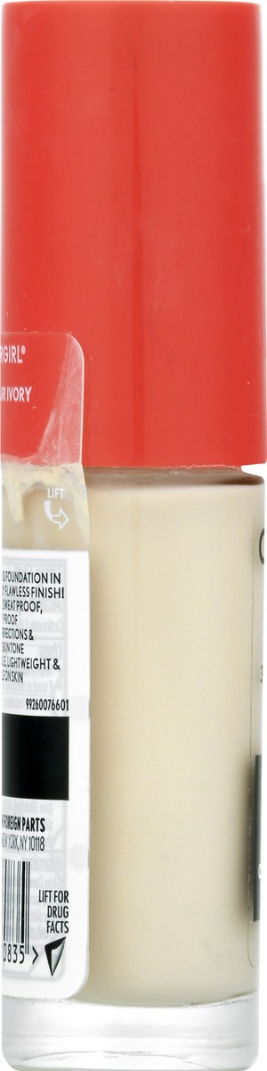 slide 10 of 12, Covergirl Outlast SPF 18 Fair Ivory 800 3-in-1 Liquid Foundation 30 ml, 30 ml