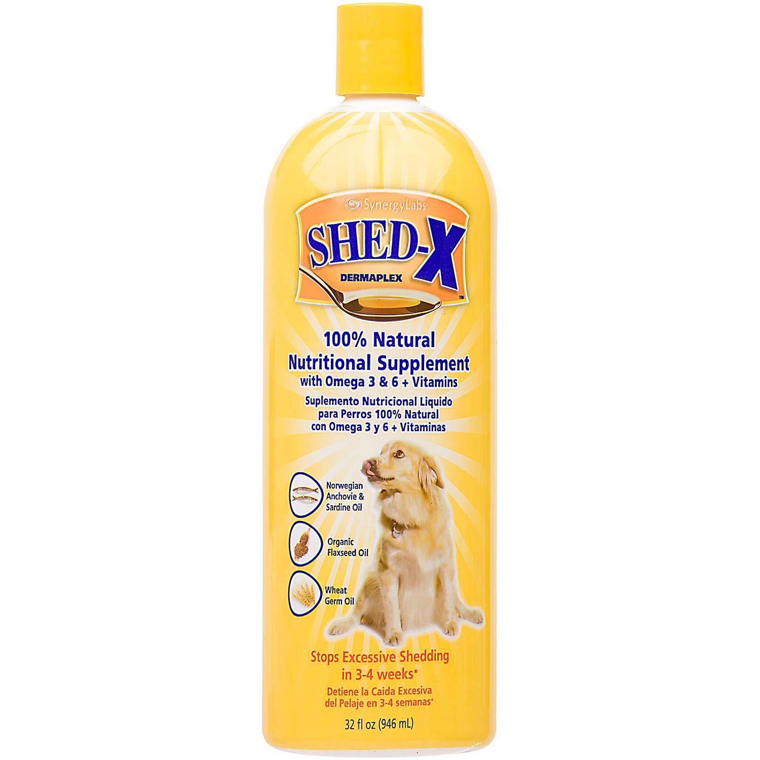 slide 1 of 1, Shed-X Dermaplex Liquid Supplement for Dogs, 32 oz