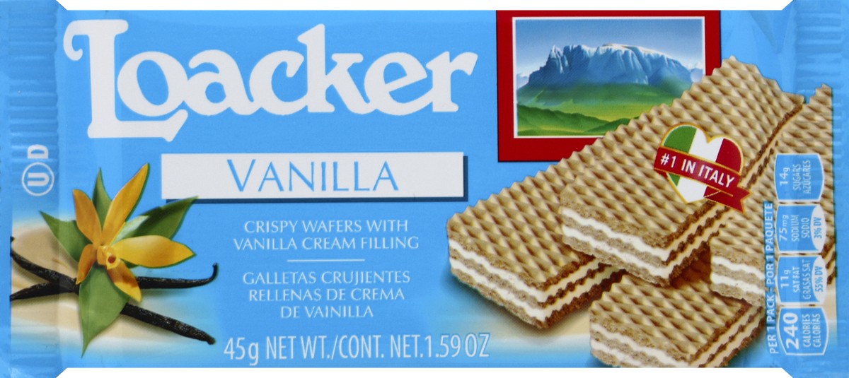 slide 5 of 7, Loackerwafer Classic Vanilla, 1.59 oz