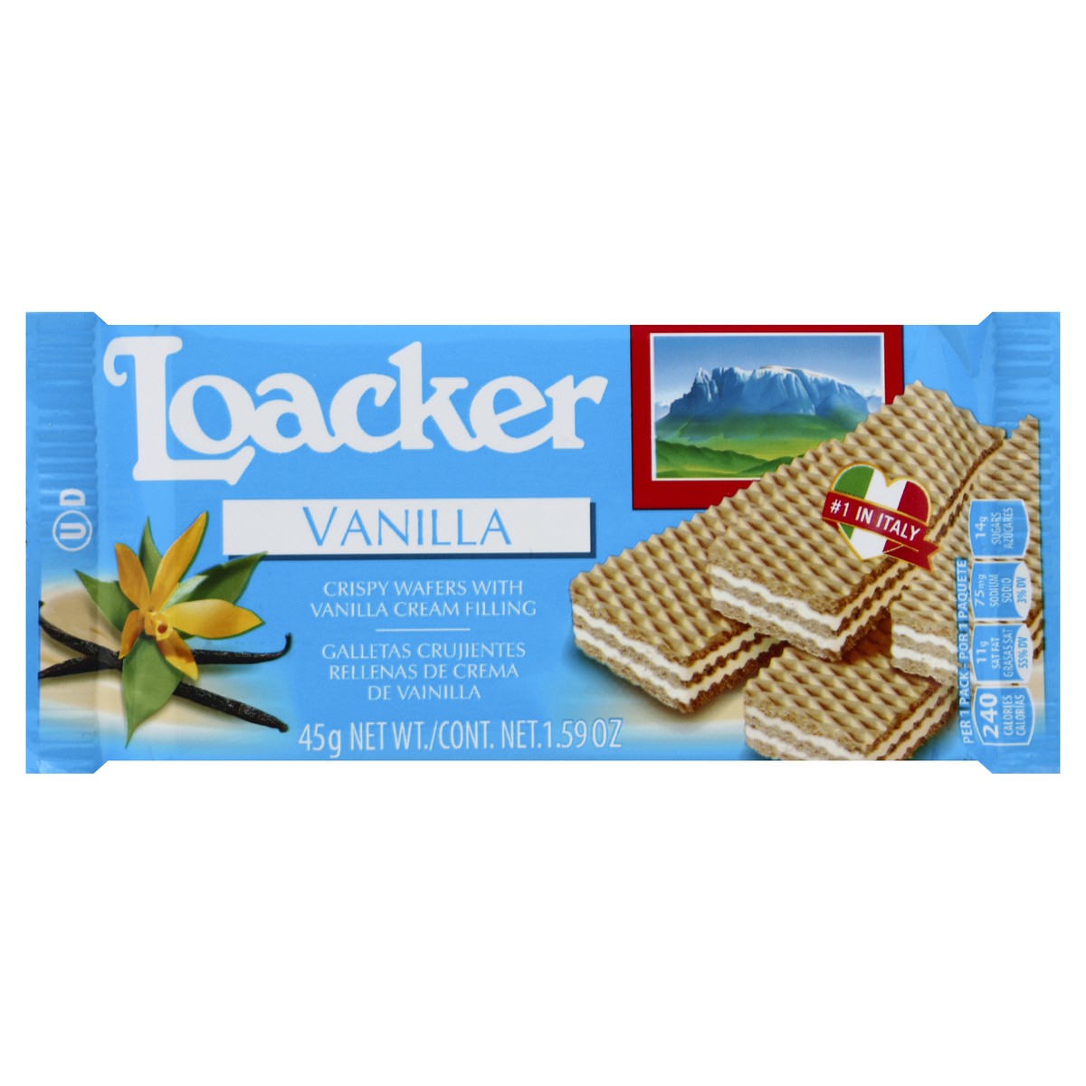 slide 3 of 7, Loackerwafer Classic Vanilla, 1.59 oz