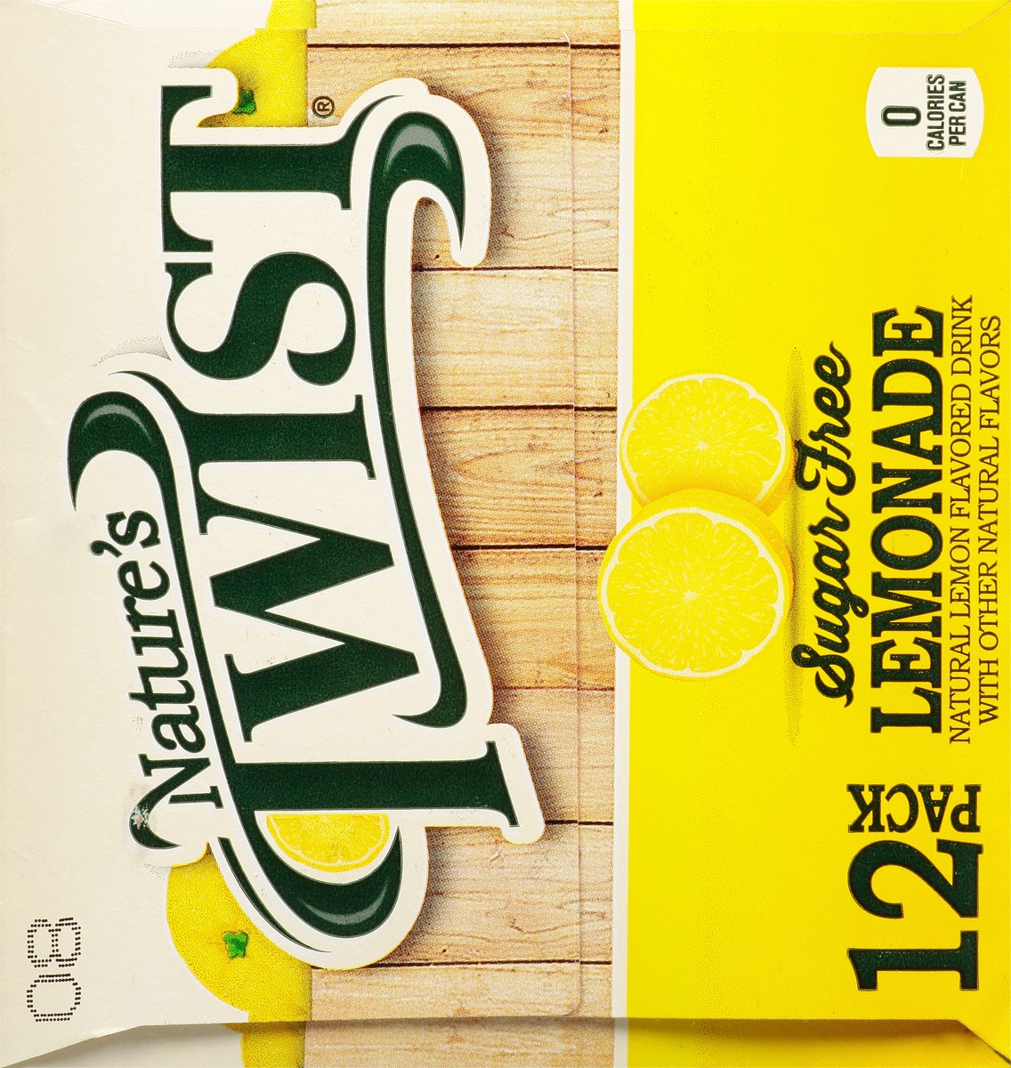 slide 8 of 14, Nature's Twist Sugar Free Lemonade 12 - 12 fl oz Cans, 12 ct; 12 fl oz