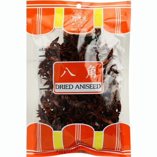 slide 1 of 1, Sinbo Dried Star Anise (Bag), 4 oz