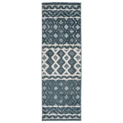 Gertmenian Fiesta Ishan - Blue - 20 in x 60 in