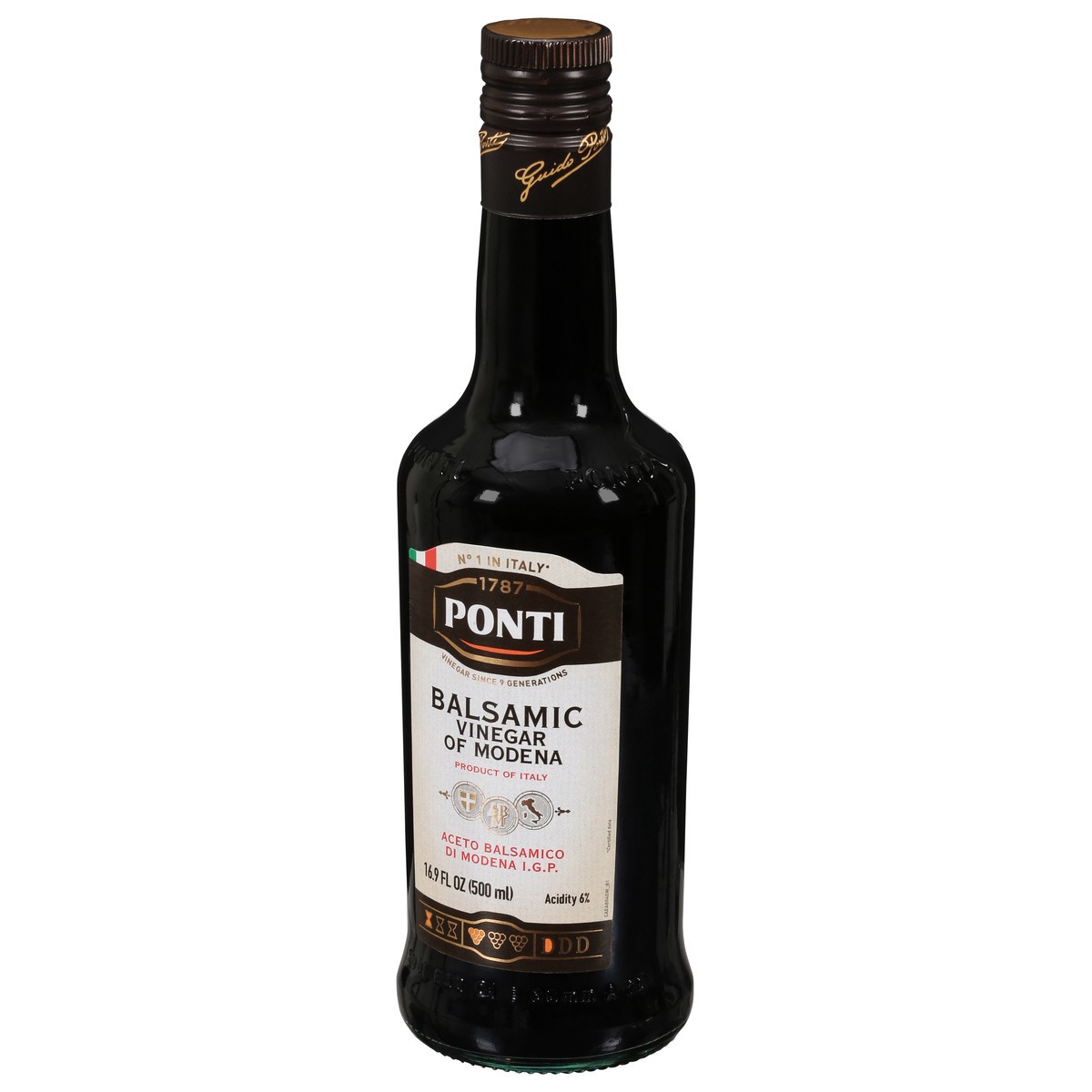 slide 5 of 9, Ponti Balsamic Vinegar Of Modena, 16.9 fl oz