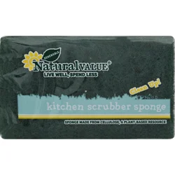 Natural Value Kitchen Scrubber Sponge