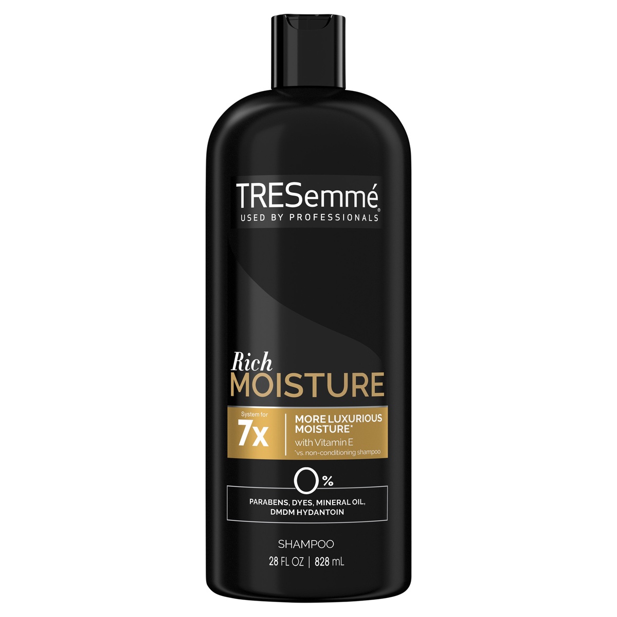 slide 1 of 4, TRESemmé Moisture Rich for Dry Hair, Moisturizing Shampoo, 28 oz