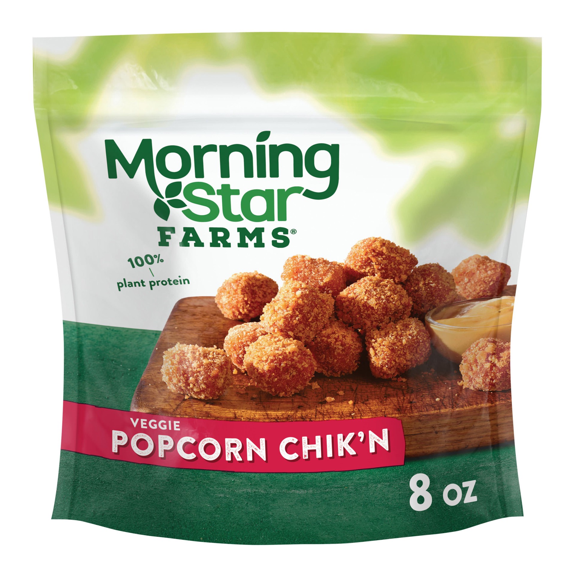 slide 1 of 1, Morningstar Farms Frozen Popcorn Chik'n - 8oz, 8 oz