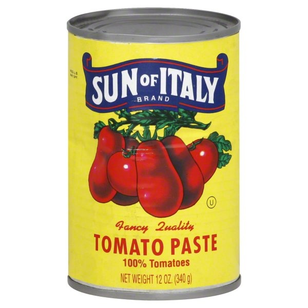 slide 1 of 1, Sun of Italy Tomato Paste, 12 oz