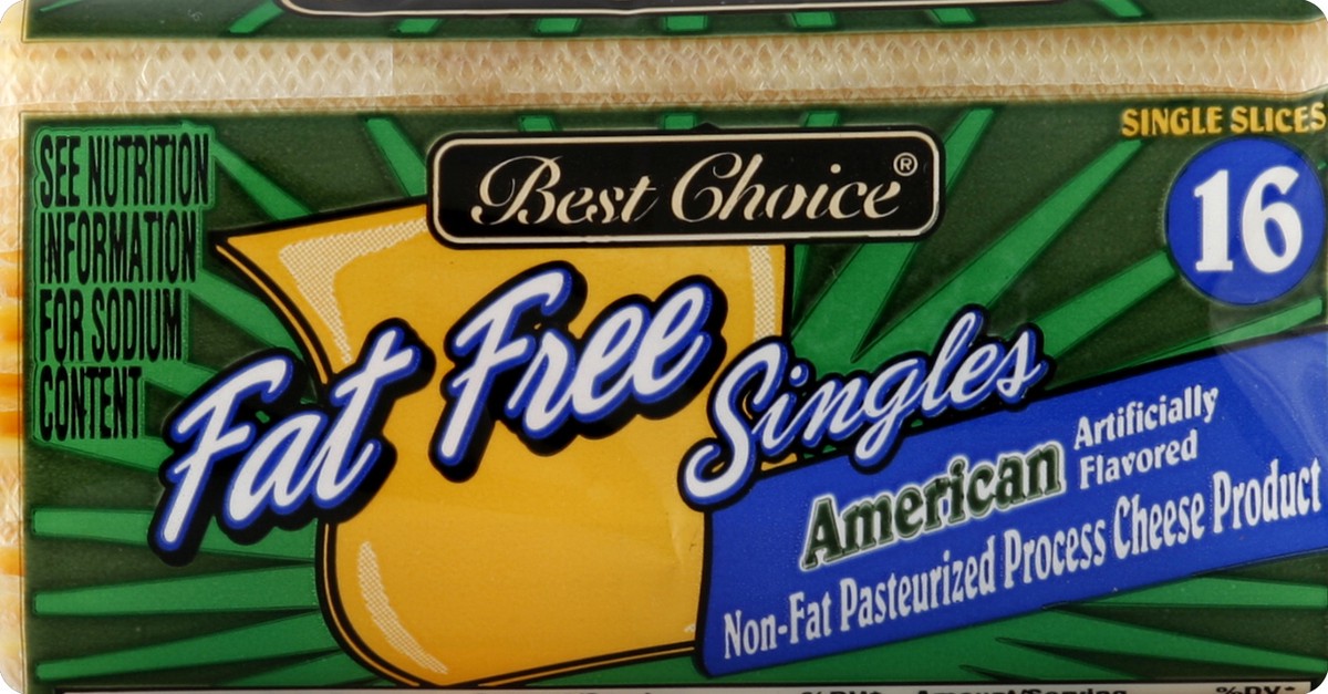 slide 2 of 5, Best Choice Fat Free American Singles, 10.67 oz