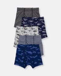 Carter's Boys 5-Pack Dinosaur Print Boxer Brief Underwear Multi, Size 14