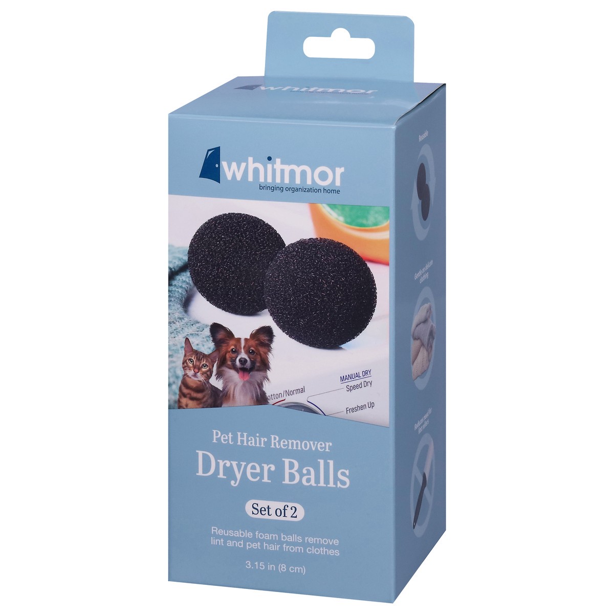 slide 9 of 10, Whitmor Pet Hair Remover Dryer Balls 2 ea, 2 ct