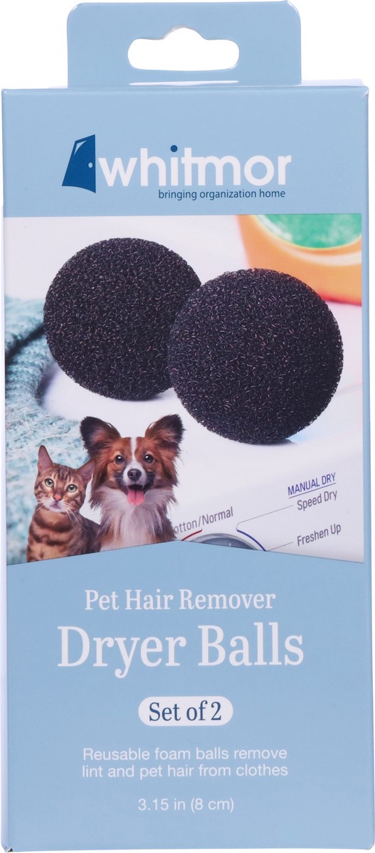 slide 2 of 10, Whitmor Pet Hair Remover Dryer Balls 2 ea, 2 ct