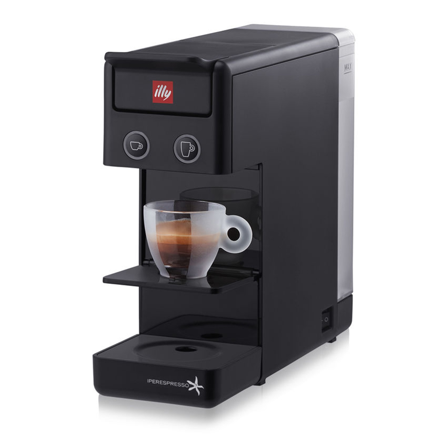 slide 1 of 1, illy Y3.2 Espresso & Coffee Machine, Black, 1 ct