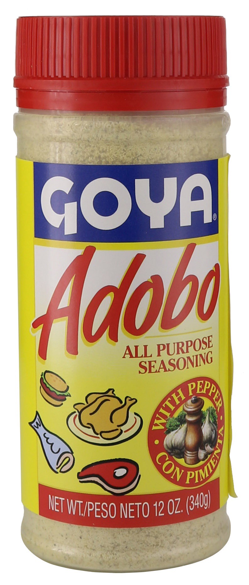 slide 1 of 1, Goya Adobo With Pepper All Purpose Seasoning, 12 oz