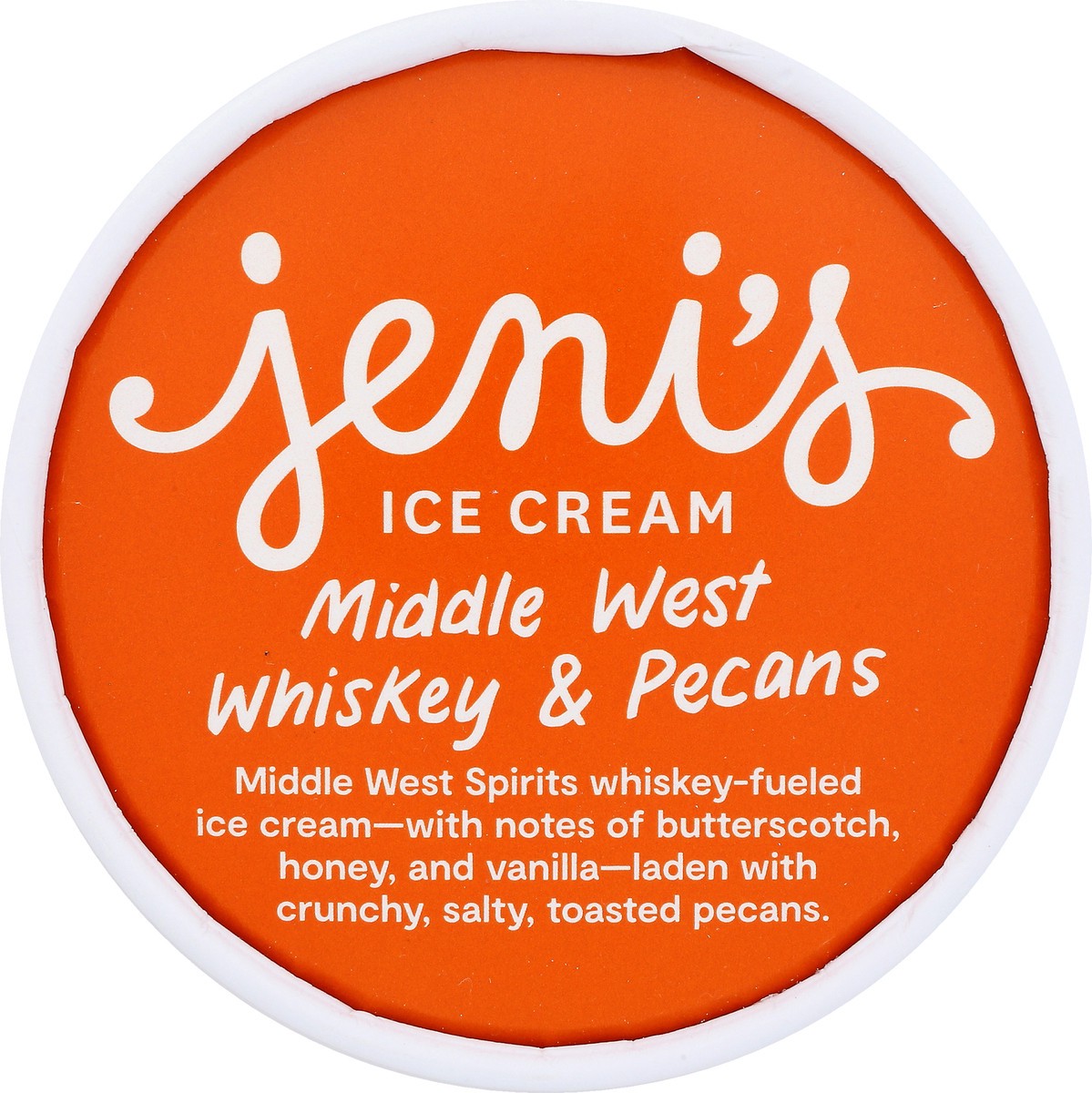 slide 7 of 10, Jeni's Middle West Whiskey & Pecan Ice Cream, 16 fl oz