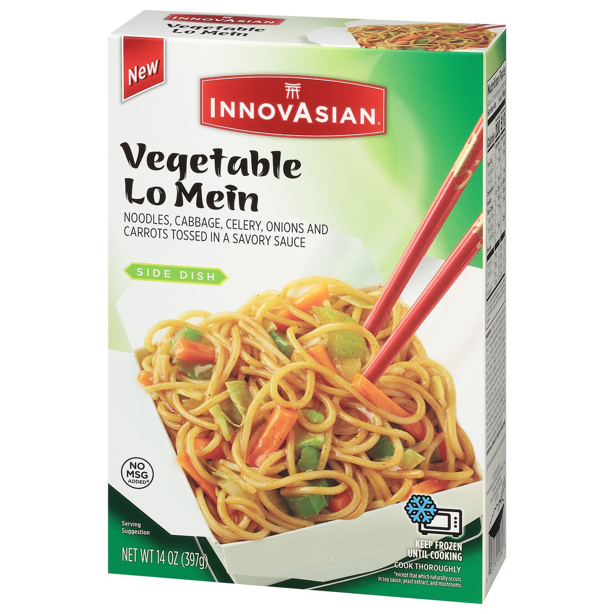 slide 9 of 9, InnovAsian Side Dish Vegetable Lo Mein 14 oz, 14 oz