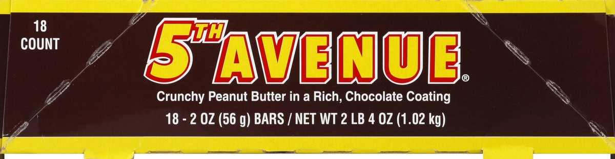 slide 3 of 6, 5th Avenue Candy Bars, 18 ct; 4 oz