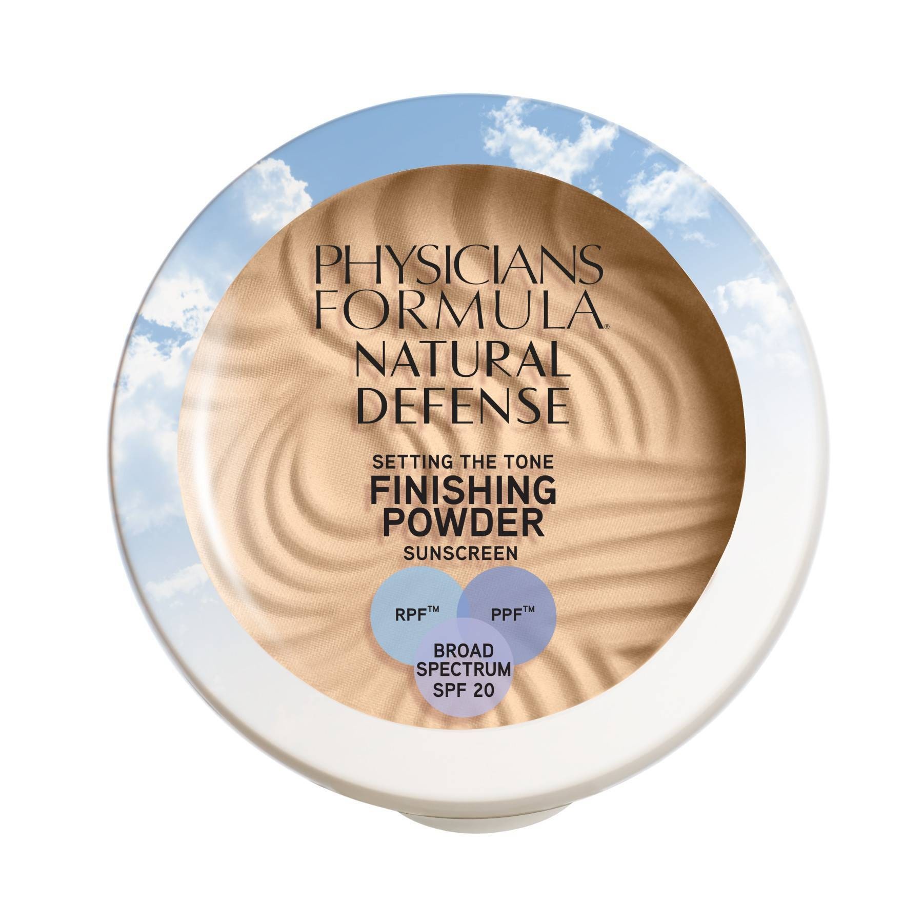 slide 1 of 1, Physicians Formula Natural Defense Light 1711354, SPF 20 Finishing Powder 10 gr, 10 gram