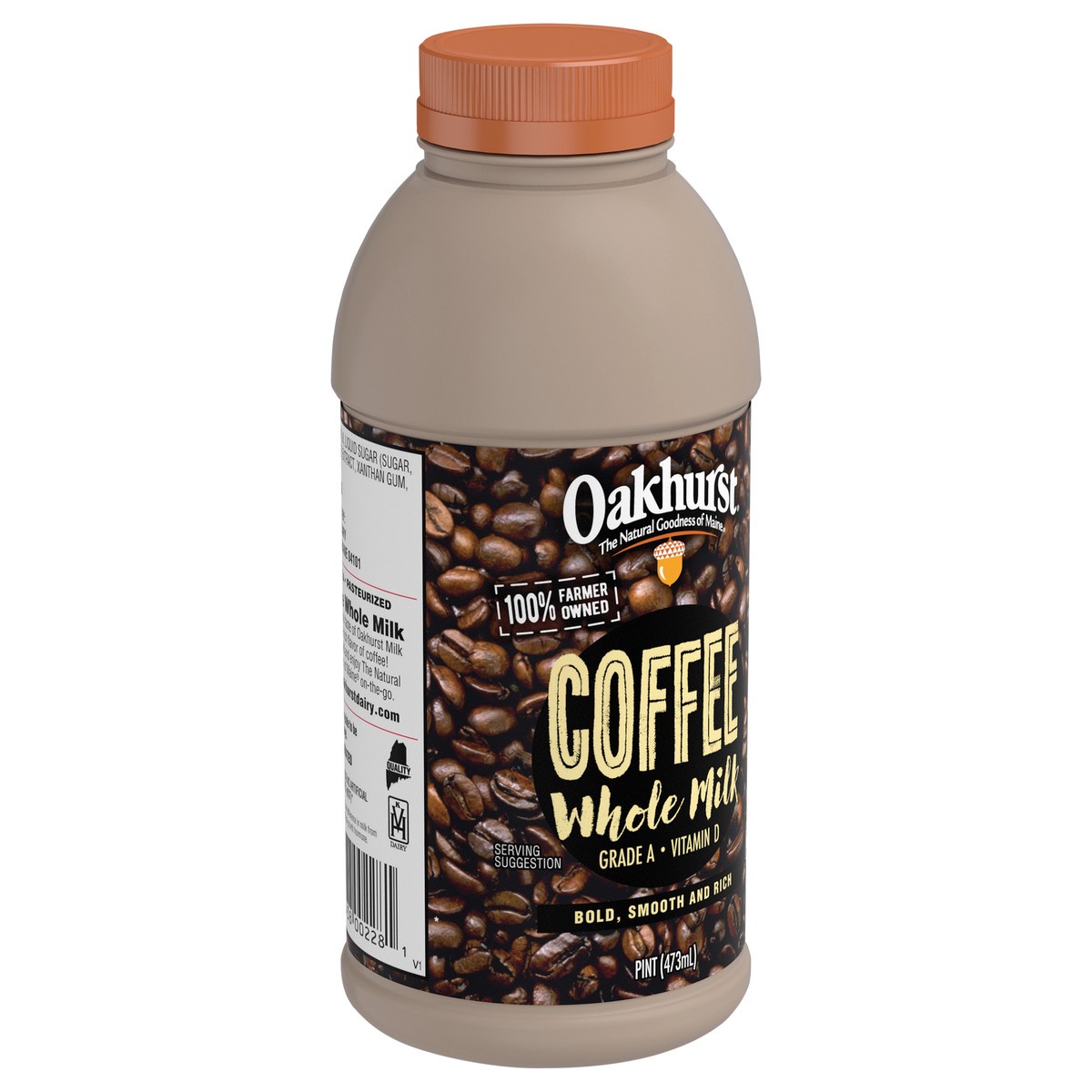 slide 4 of 4, Oakhurst Coffee Milk Uht - 16 FZ, 1 pint