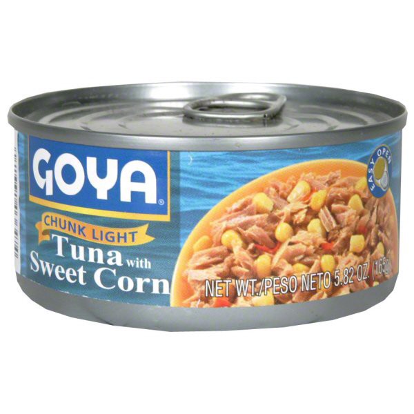 slide 1 of 8, Goya Tuna/Corn Atun/Elote, 4.94 oz