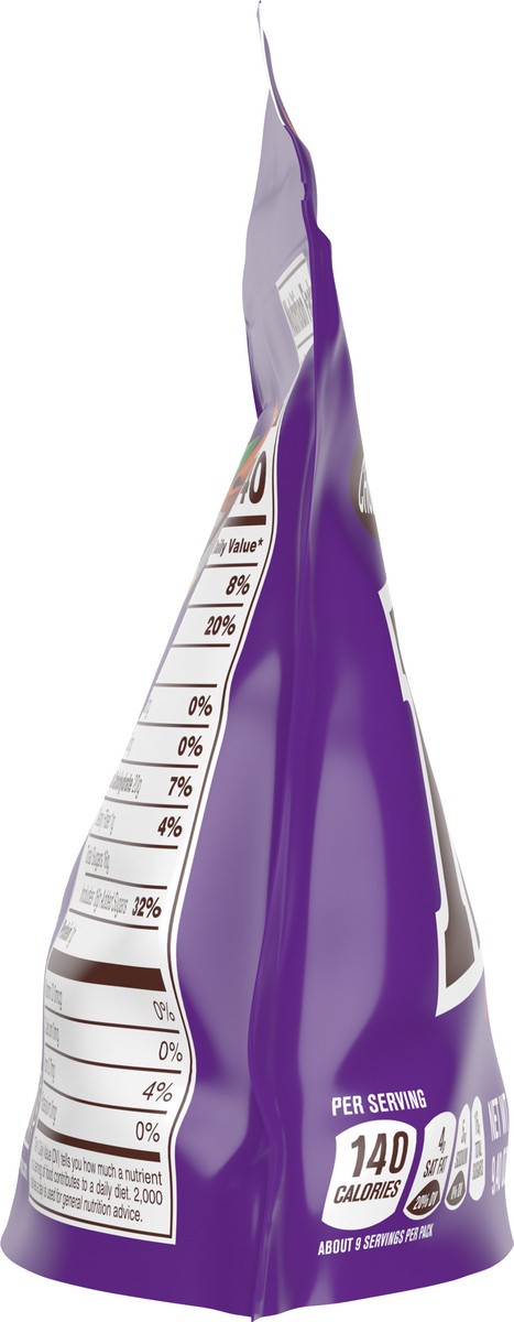 slide 9 of 9, M&M'S Dark Chocolate Candy, Sharing Size, 9.4 oz Resealable Candy Bag, 9.4 oz